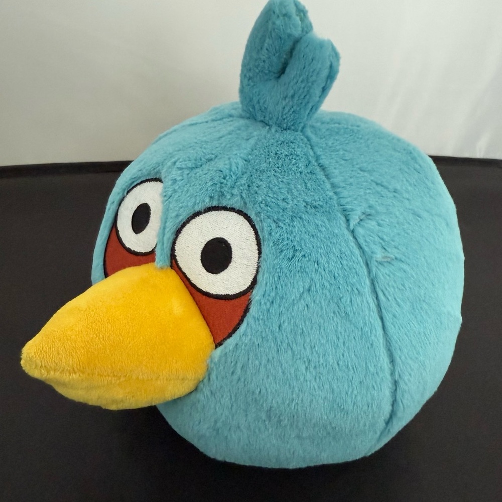 Blue Jay Bird Angry Birds 6" Plush 2010 Commonwealth No Sound